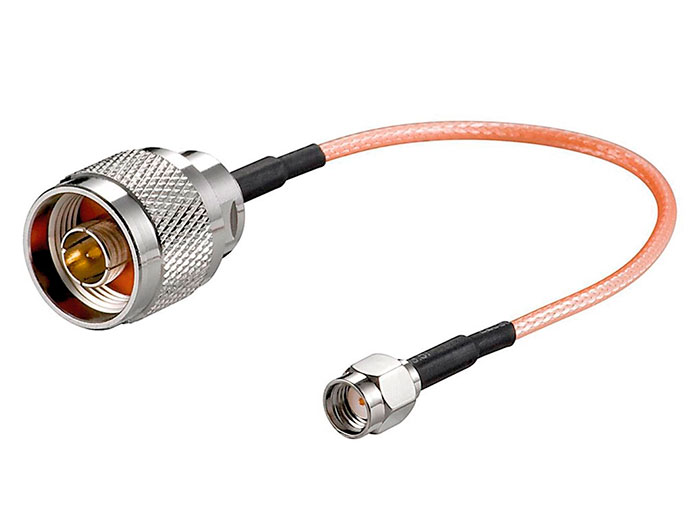 Câble RF SMA Mâle Inversé a N Mâle - 0,1 m