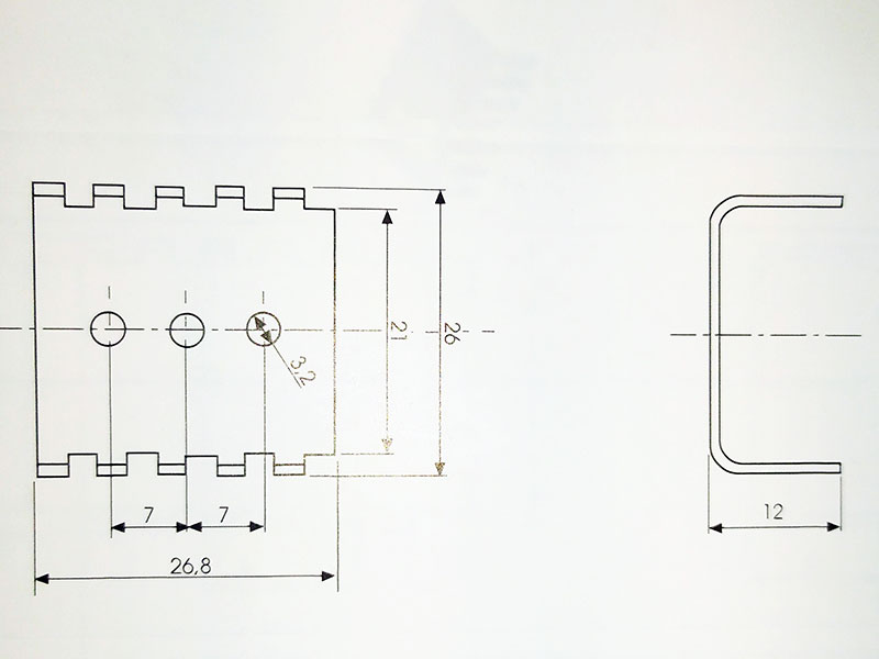 26 x 27 x 12 mm Heat Sink TO220