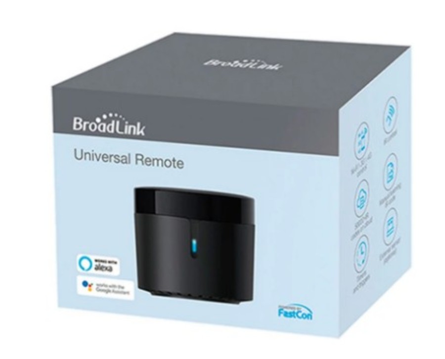 BroadLink RM4 Mini - Comando Universal IR para Áudio e Vídeo - SmartHome