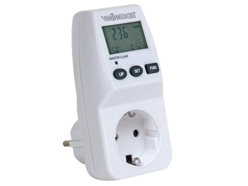 Perel - Energy Meter with SCHUKO Plug - E305EM5-G