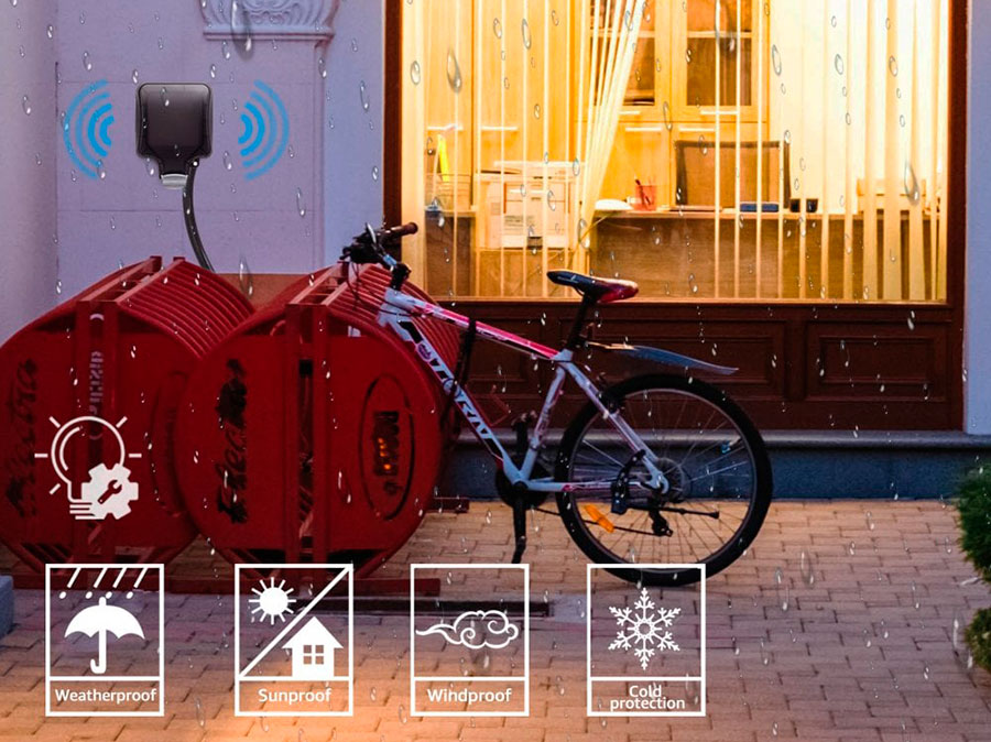 Woox R4052 - Rede Base 1 Soquete Externo - Inteligente