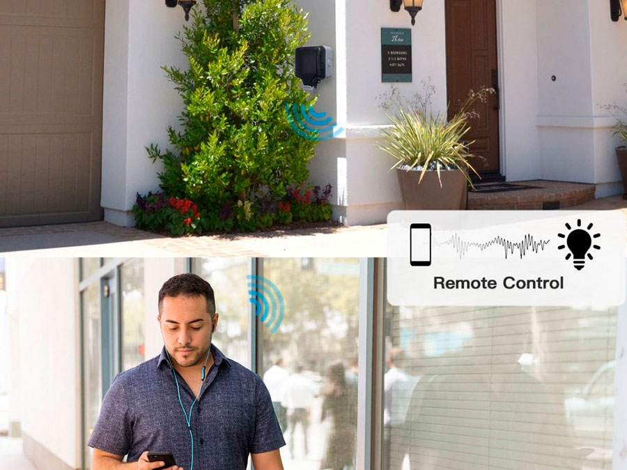 Woox R4052 - Rede Base 1 Soquete Externo - Inteligente