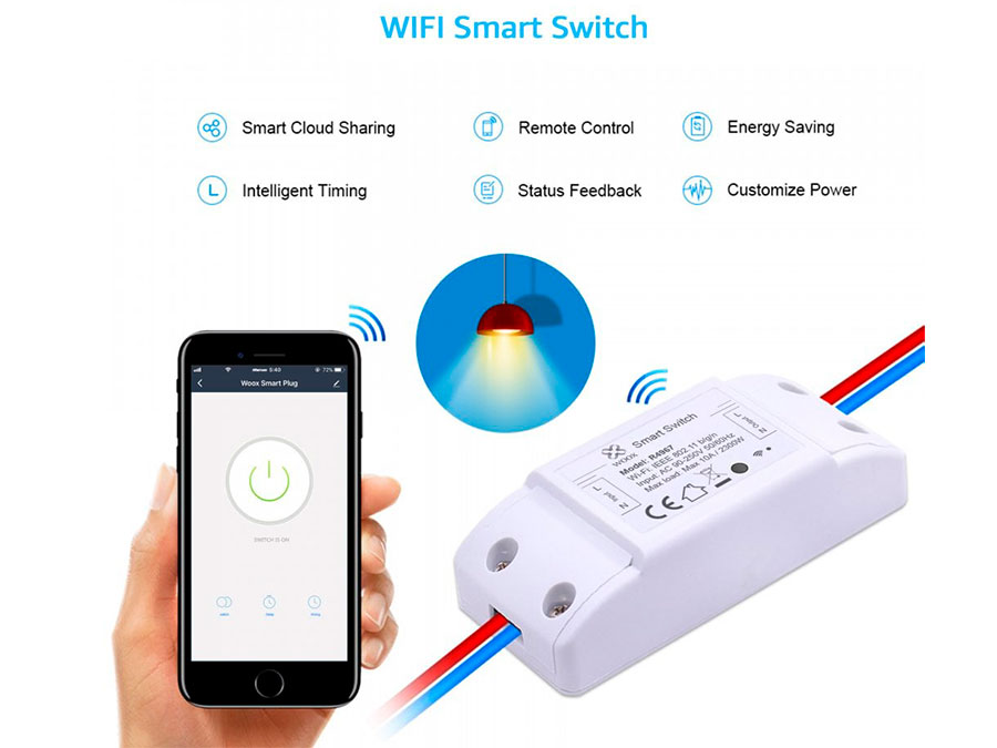 Woox R4967 - Interrupteur Intelligent d&aposIntérieur