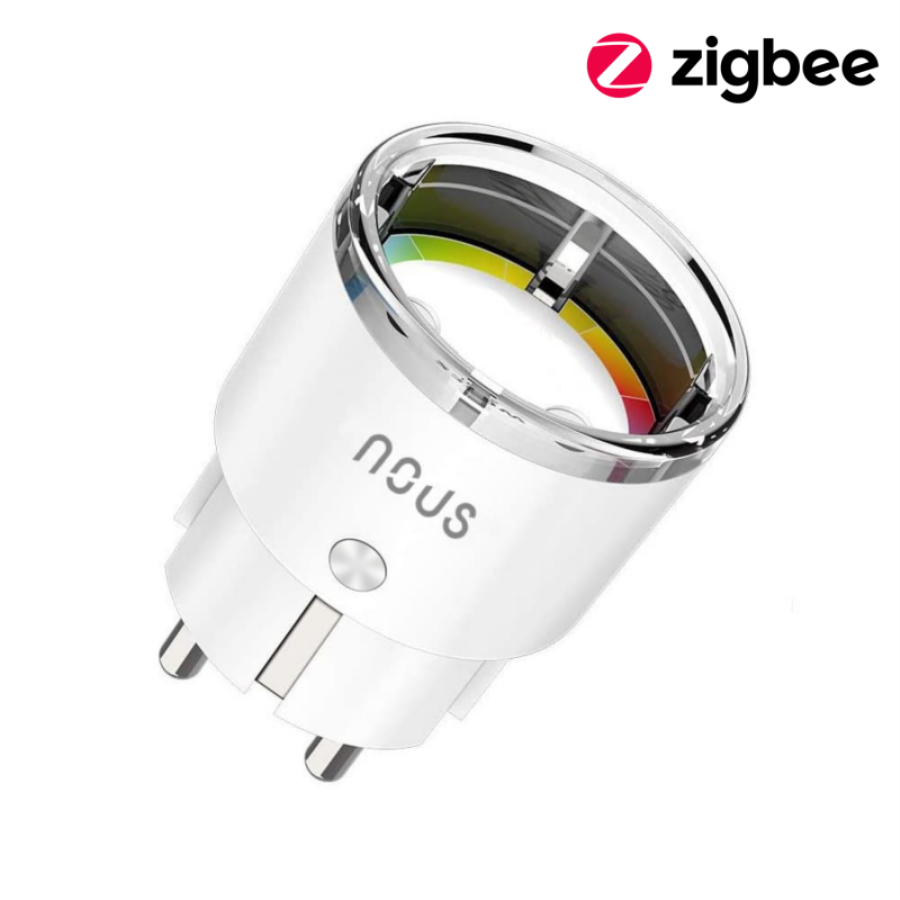 NOUS A1Z - Toma eléctrica con medición de consumo - ZigBee 3.0 - 16 A
