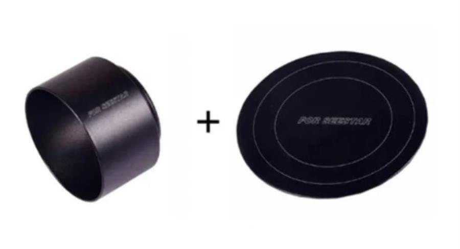Accessories for ZWO Seestar S50 Telescope Optics - Dust Cap + Lens Protector