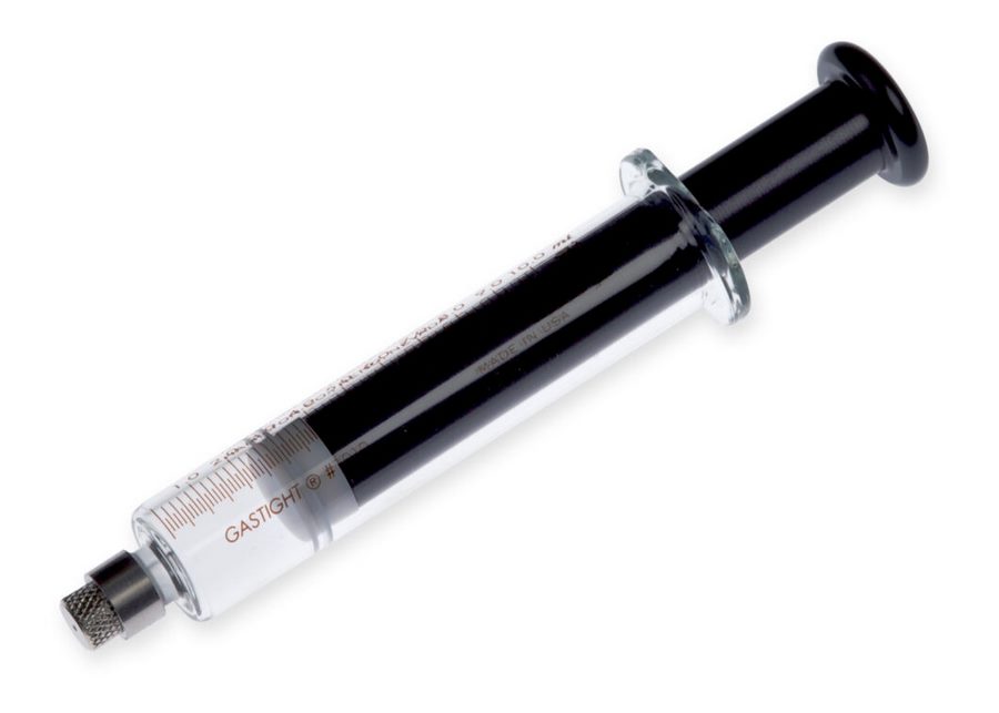 Hamilton 1010RN - 10 mL Syringe - Needle Not Included - 7652-01