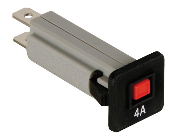 Schurter - Fusible Automatique - 4 A - 250 Vca - Disjoncteur Thermique - 4404.0001