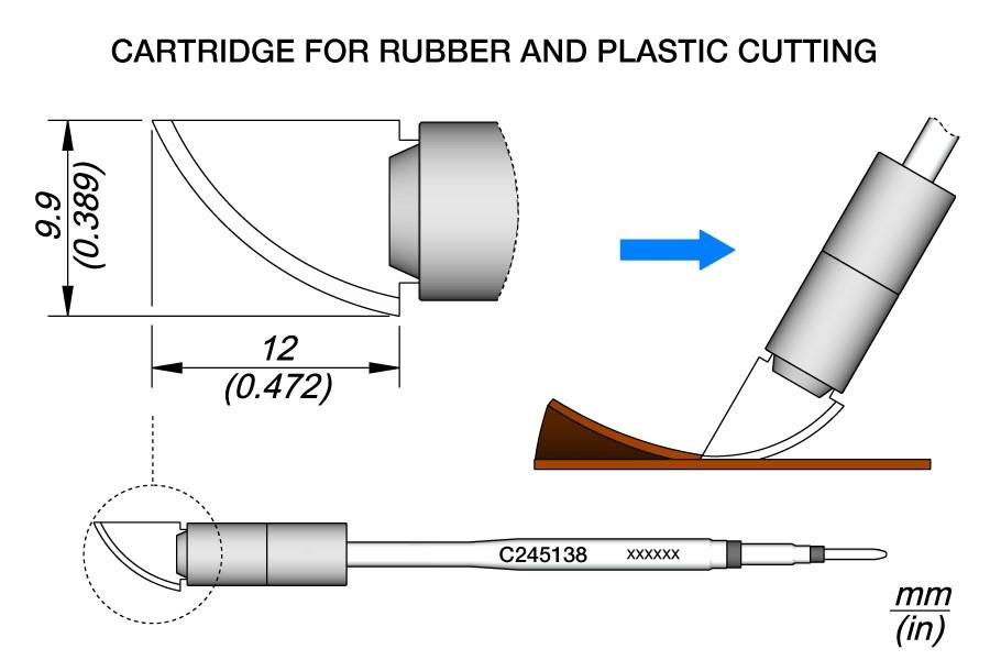 JBC C245138 - Cutter Cartridge 12 - JBC C245138