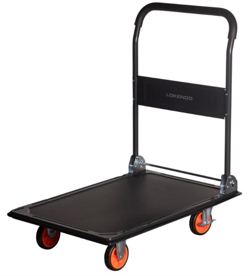 Carro plataforma plegable en acero - 300 Kg