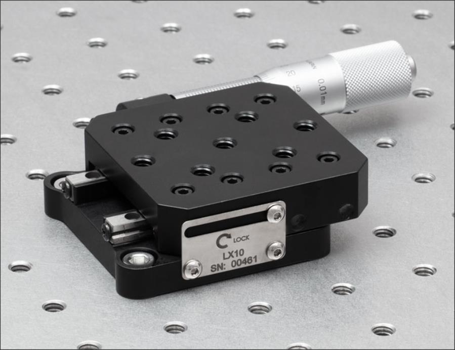 Thorlabs LX10/M - Plataforma de traslación - 1 Eje de 25 mm y rosca de 1/4”