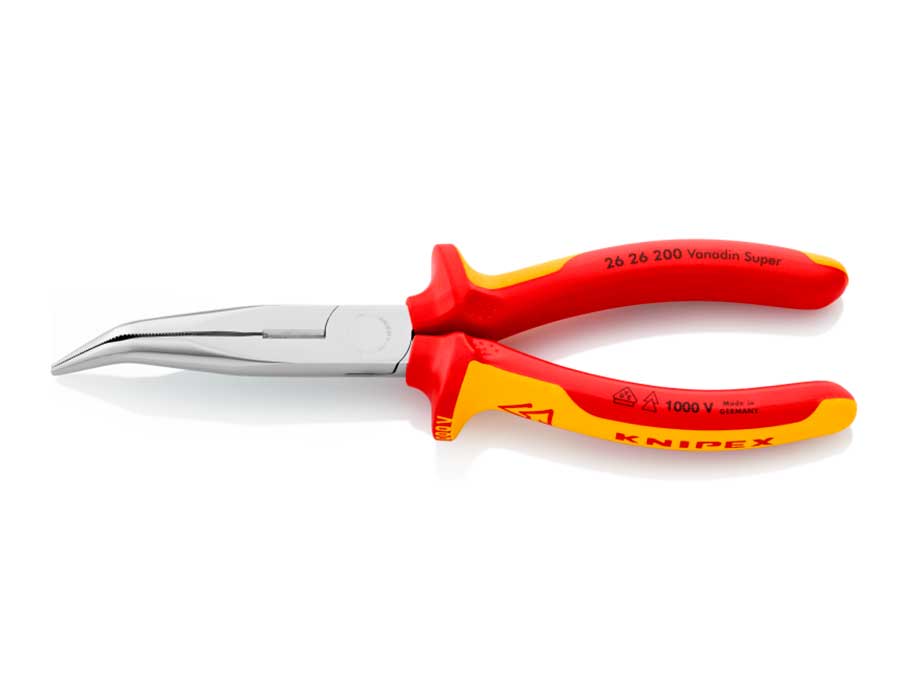 Knipex 26 26 200 - Alicate de ponta reta cegonha - VDE 1000V