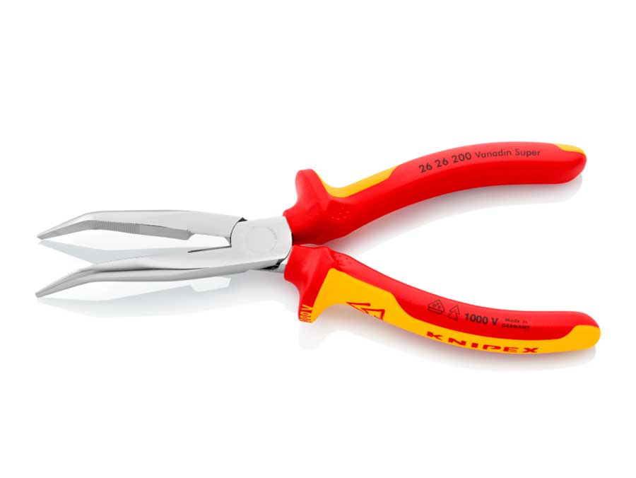 Knipex 26 26 200 - Alicate de ponta reta cegonha - VDE 1000V