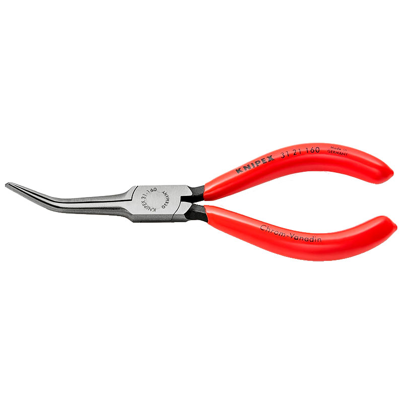 Knipex 31 21 160 - Alicate punta cigüeña curva