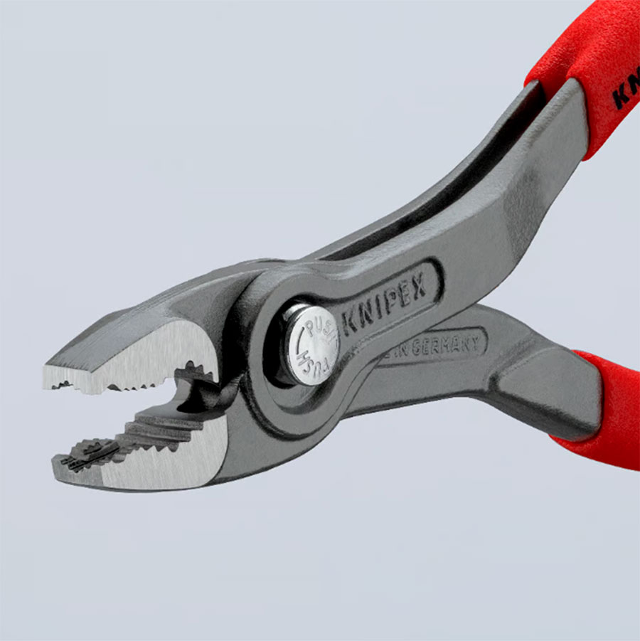 Knipex TwinGrip - Alicate Universal KNIPEX com Pegada Frontal e Lateral - 82 01 150