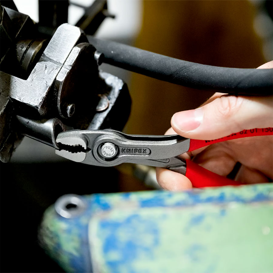 Knipex TwinGrip - Alicate Universal KNIPEX com Pegada Frontal e Lateral - 82 01 150