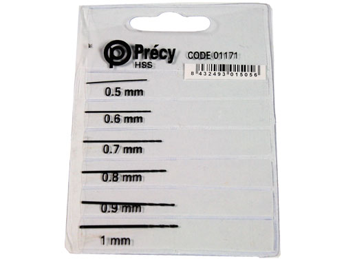 Jogo de Brocas HSS 0,5 ate 1 mm - 11505