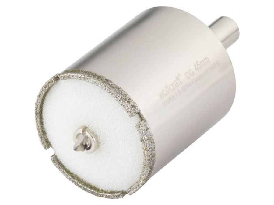Wolfcraft 5928000 - Foret Diamanté - 45 mm