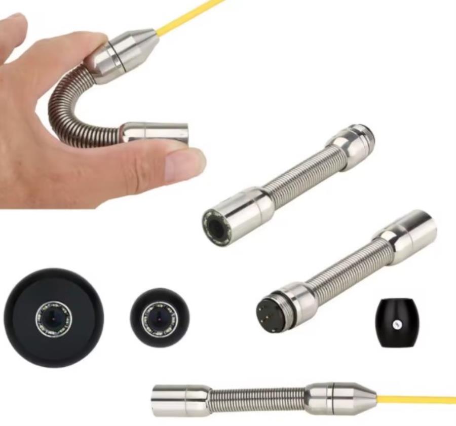 MOUNTAINONE PC97 - VDR pipe inspection camera, 7” IPS screen - 20 m cable - 17 mm IP68 camera - 32 GB SD card