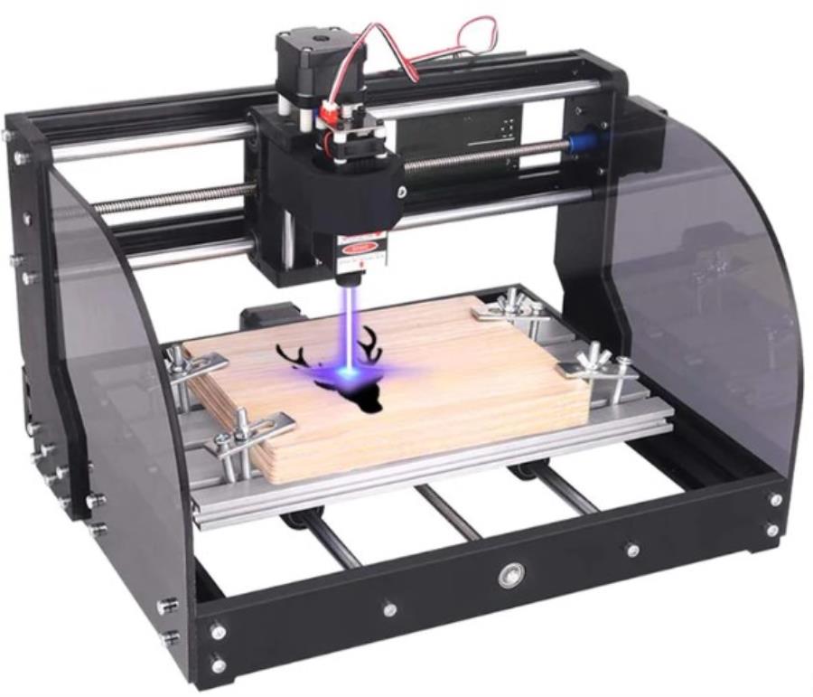 Iklestar CNC Router 3018-PRO MAX - Graveur Laser CNC avec Contrôleur - 10 W