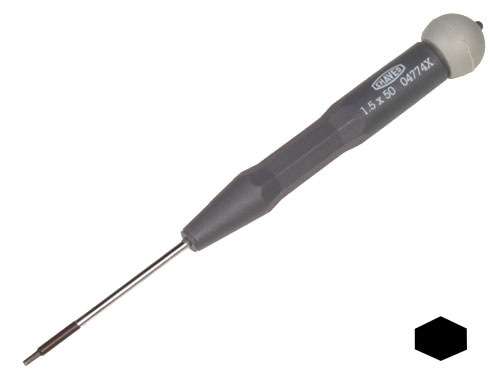 DISMOER - Chave de Fenda Hexagonal - 1,5 x 50 mm - 14774