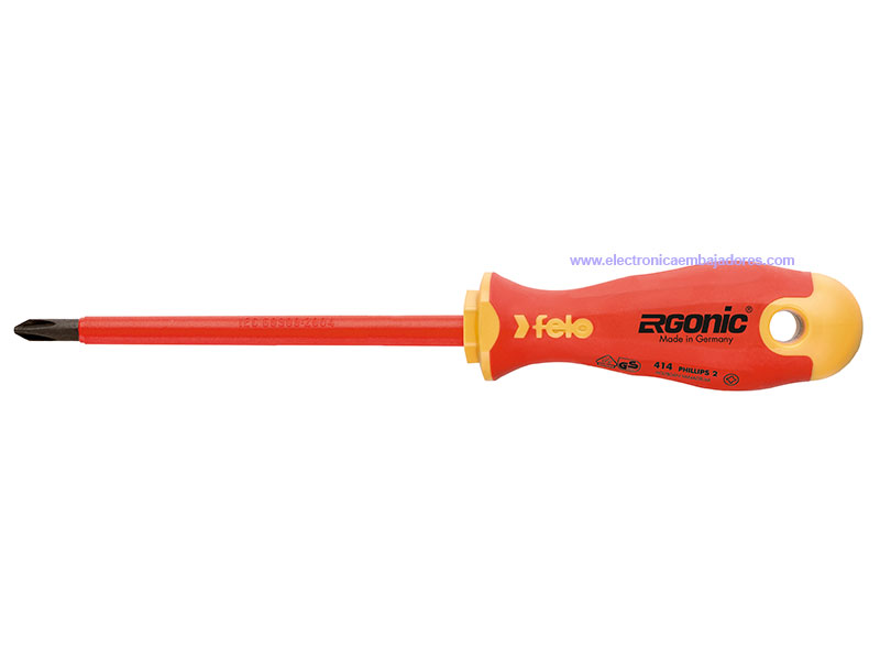 Felo 00041420390 - Chave Phillips Isolado PH2 - 100 mm