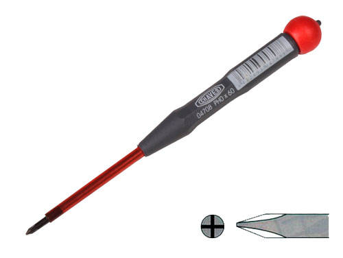 DISMOER - PH0 Philips Insulated Screwdriver - 60 mm - 14708