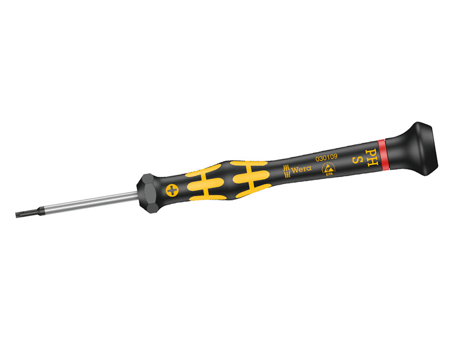 Wera 1550 PH S ESD Kraftform Micro - Destornillador Phillips S Kraftform Micro - 05030109001