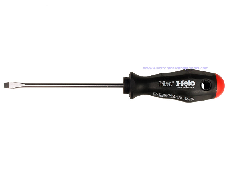 Felo 50055410 - FELO 50055410 - Flat Screwdriver 5,5 mm x 125 mm