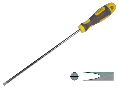 DISMOER - Chave de Fenda Ponta Plana -5 mm x 200 mm - 03229