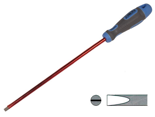 DISMOER - Chave de Fenda Ponta Plana - Isolado - 5 mm x 200 mm - 03243