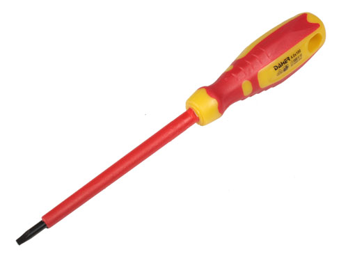 Insulated Flat Screwdriver 4 mm x 100 mm - 46.501/4