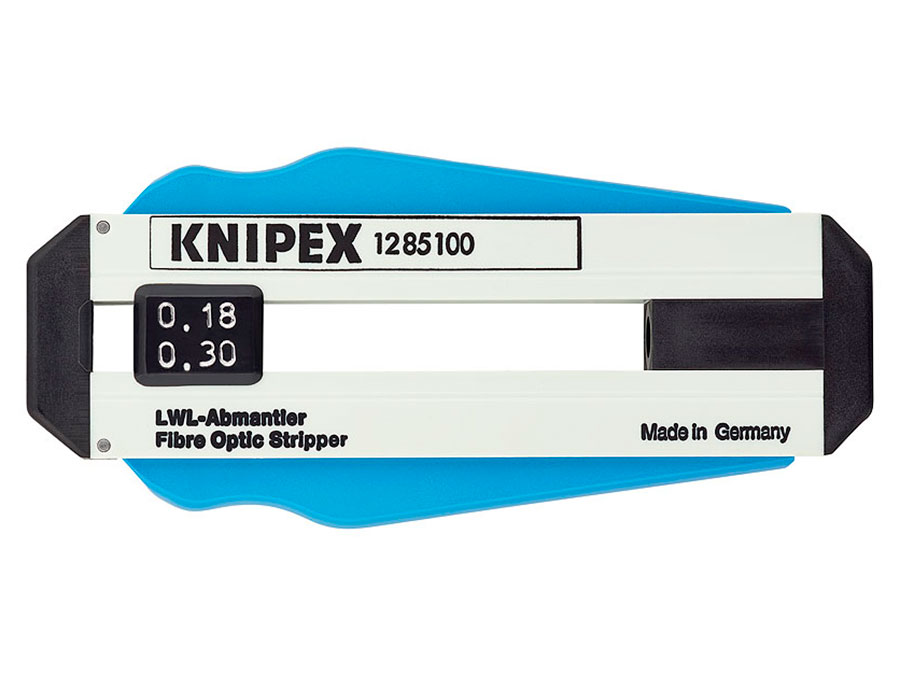 Knipex 12 85 100 SB - Alicate Decapador para Cabos de Fibra Ótica