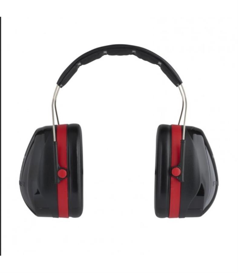 3M PELTOR OPTIME III H540A - Protecteur Auditif - Atténuation SNR 35dB - Rouge - H540A-411