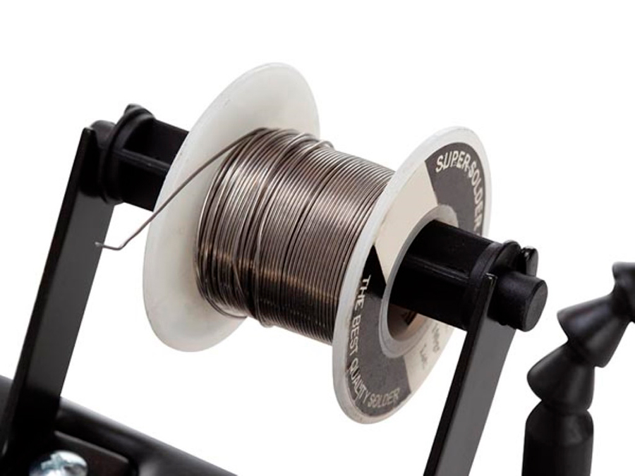 Velleman - Third hand with 4 arms, stand and soldering iron cleaner - VTHH7