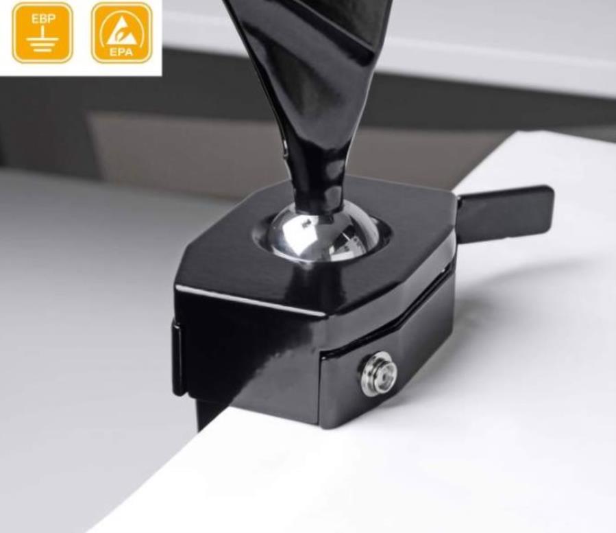 Bernstein 9-205-ESD-SET1 - ESD Pivoting Vise + Ground Connection + Cable