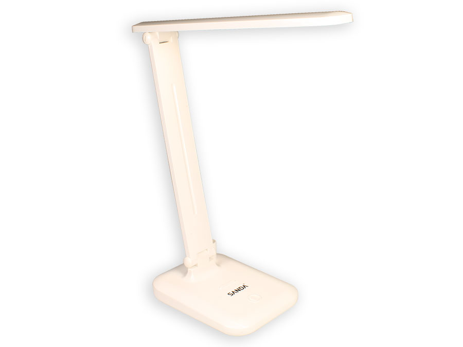 Lámpara de trabajo sobremesa recargable con cargador inalámbrico móvil