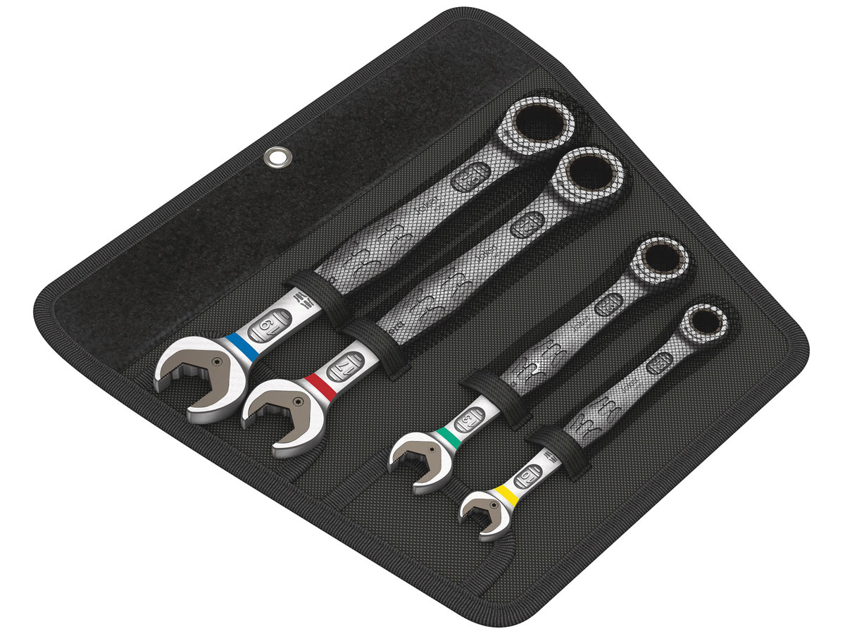 Wera 6000 Joker 4  Set 1 - Juego de llaves combinadas con carraca - 05073290001