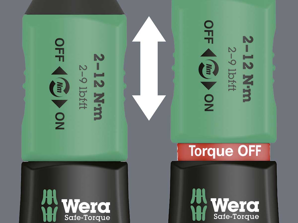 Wera Safe-Torque A 2 - Llave Dinamométrica Ajuste 2 - 12 Nm - 05075801001