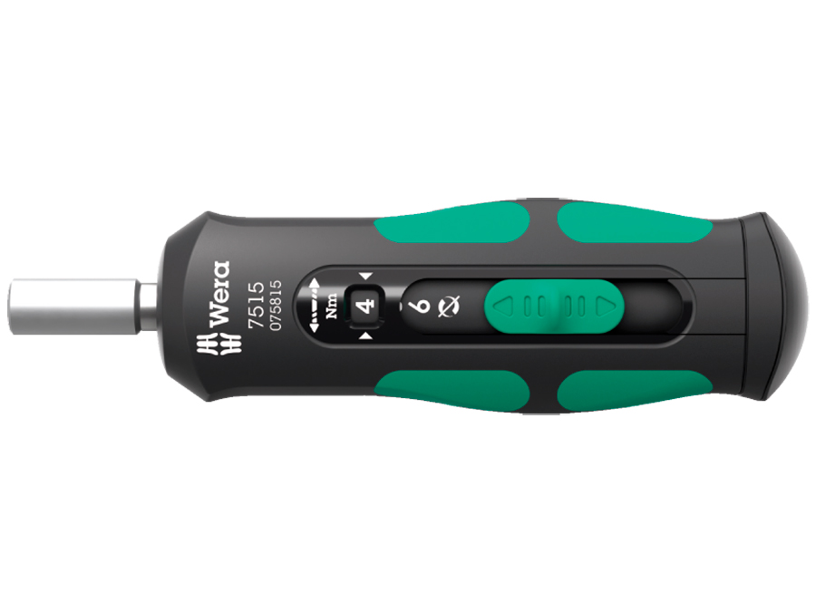 Wera 7515 Kraftform Safe-Torque Speed - Tournevis dynamométrique, 2-6 Nm - 05075815001
