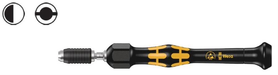 Wera 1430 ESD Kraftform Micro 0.02-0.06 Nm - Destornillador dinamométrico ESD ajustable 0.02-0.06 Nm - 05074802001