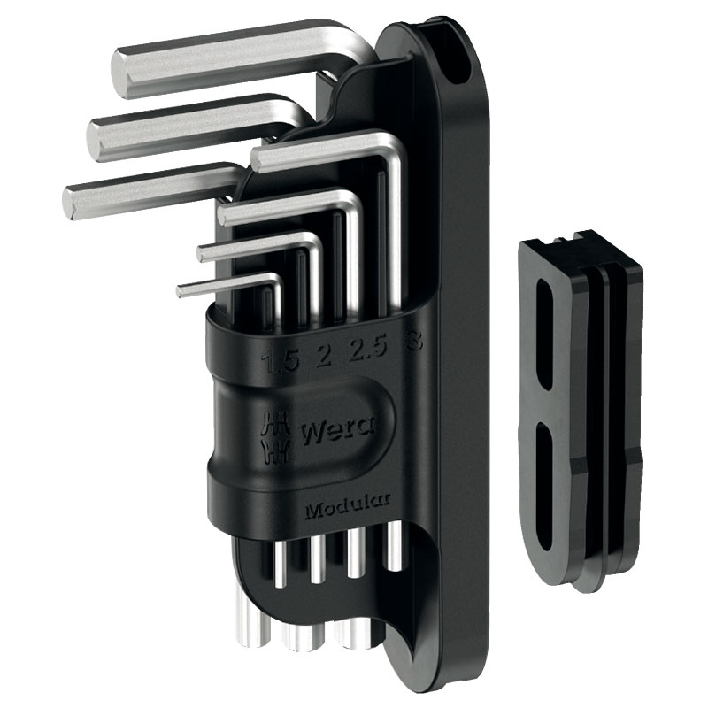 Wera Tool-Check Modular Llaves acodadas Hex-Plus 1 - Clés hexagonales de type L - 05049003001