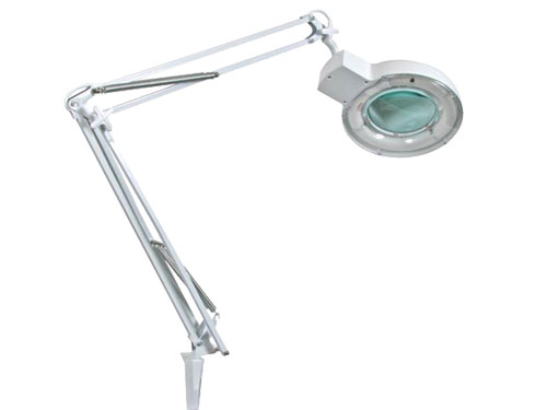 Table Top Magnifier with Light and Clamp - 5 Diopters - VTLAMP2WN