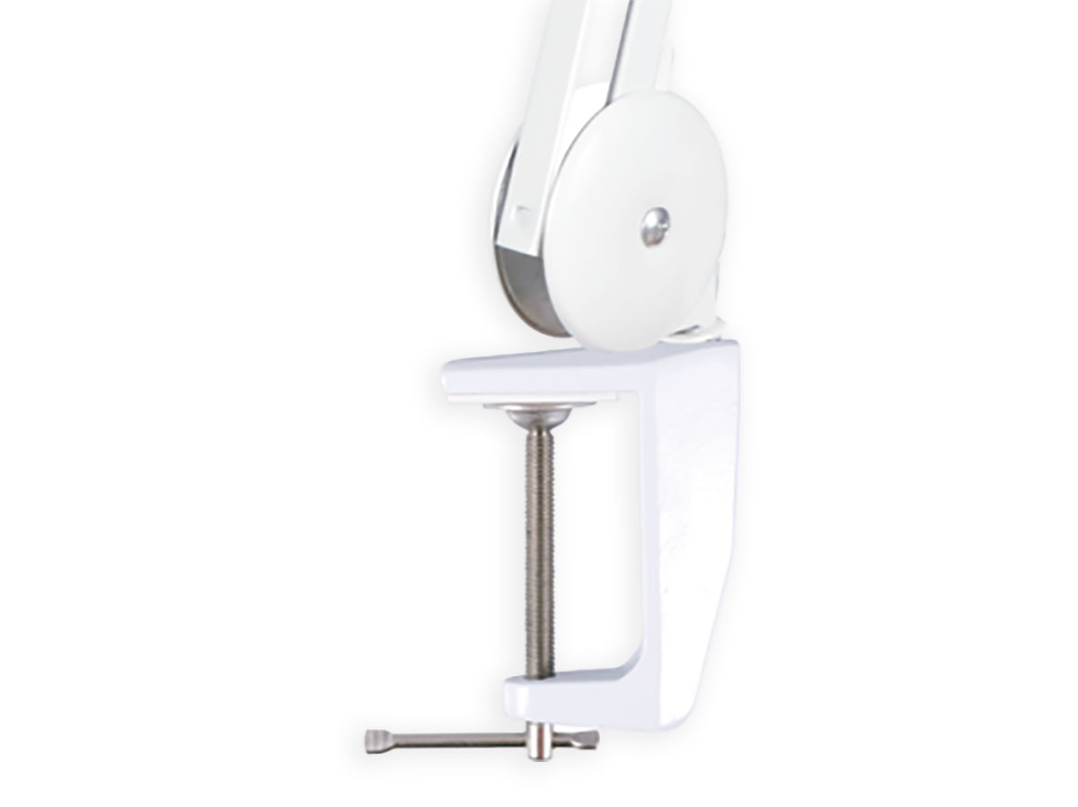 Table Top Magnifier with Light and Clamp - 60 Leds