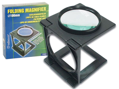 Lupa de Sobremesa Plegable - Ø 100 mm