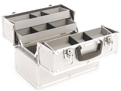 Perel - 360 x 220 x 250 mm Aluminium Tool Case - 1819-2