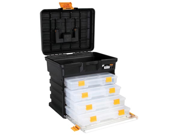 Plastic Tool Box With Removable Drawers, Tool Storage Drawers Plastic