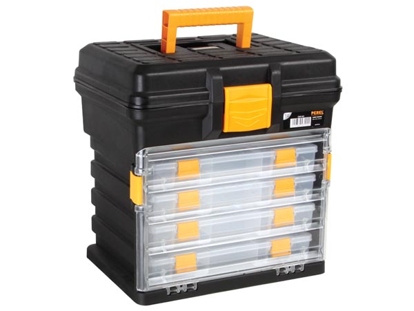 Plastic Tool Box with Removable Drawers - OM14H