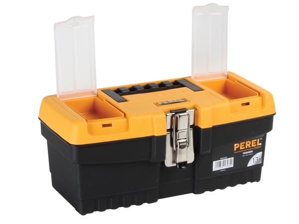 Perel - Boîte à Outils 320 x 155 x 139 mm - avec Serrure - OM13M