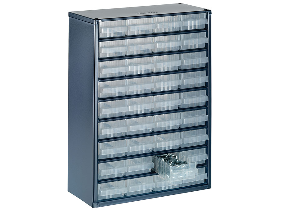 raaco 936-01 - Cabinet with 36 Drawers - Total: 150 x 306 x 417 mm