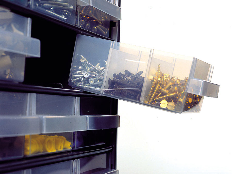 raaco 936-01 - Cabinet with 36 Drawers - Total: 150 x 306 x 417 mm